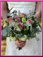 Rustic Wedding flowers Somerset